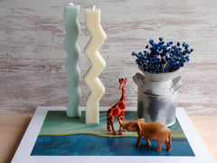 Vela geométrica Calabaza Spicy Latte