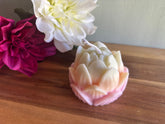 Vela flor de loto
