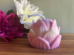 Vela flor de loto
