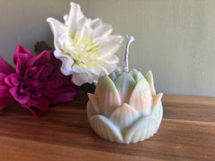 Vela flor de loto