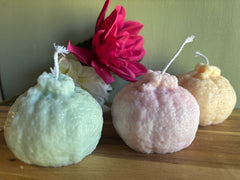 Vela fruta naranja