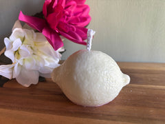 Vela fruta limón